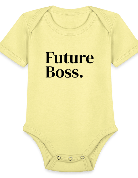 Future Boss - washed yellow