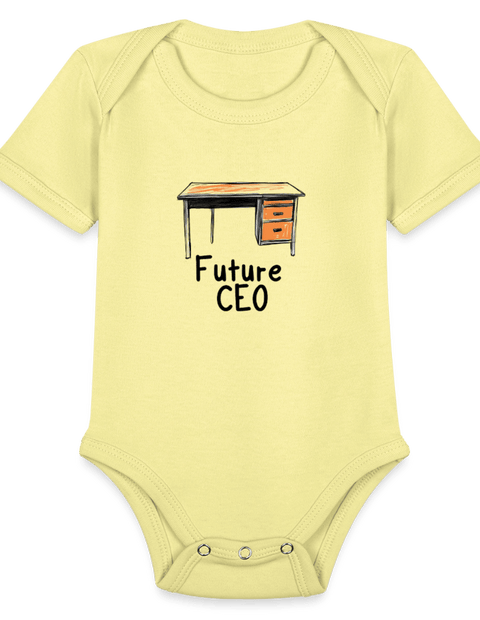 Future CEO - washed yellow