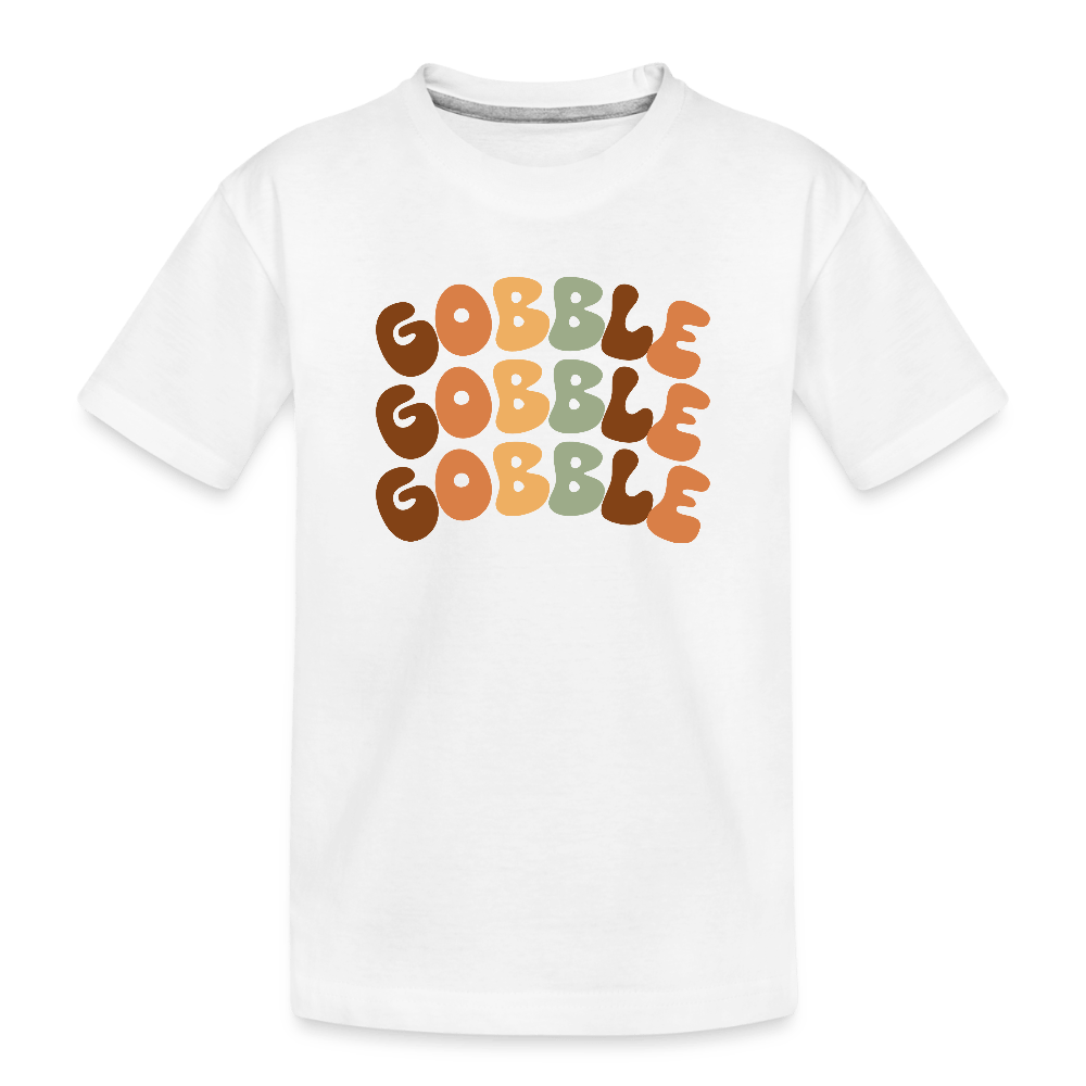 Toddler Premium Organic T-Shirt - white