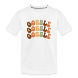 Toddler Premium Organic T-Shirt - white