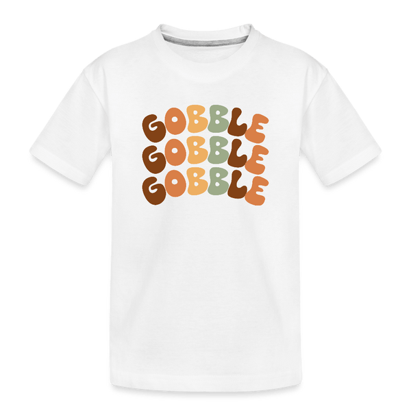 Toddler Premium Organic T-Shirt - white