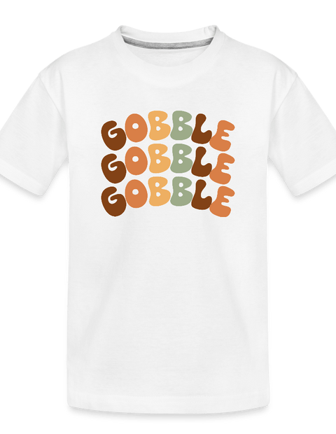 Toddler Premium Organic T-Shirt - white