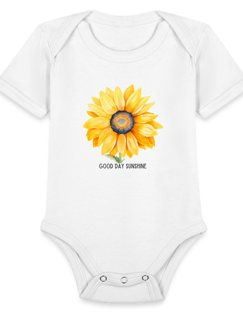 Good Day Sunshine - white