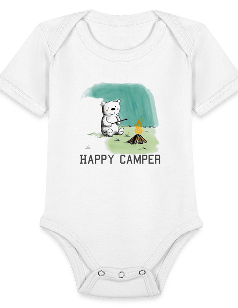Happy Camper - white