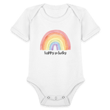 Happy Go Lucky Baby - white