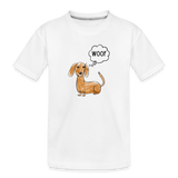 Hello Woof - white