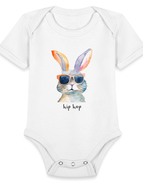 Hip Hop Bunny - white