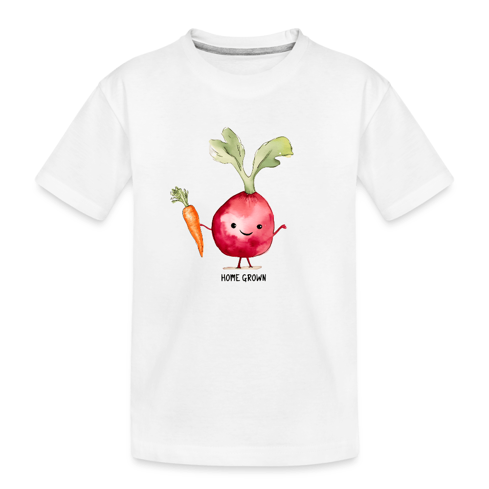 Home Grown Tee - white