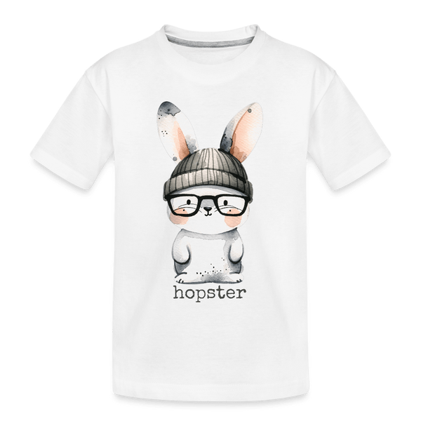 Hopster Beanie Bunny - white