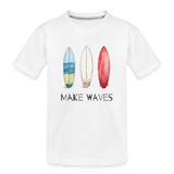 Let’s Make Waves - white