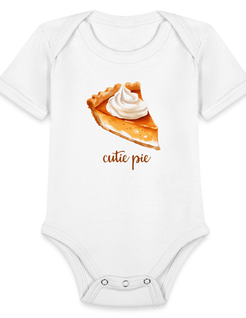 Little Cutie Pie - white