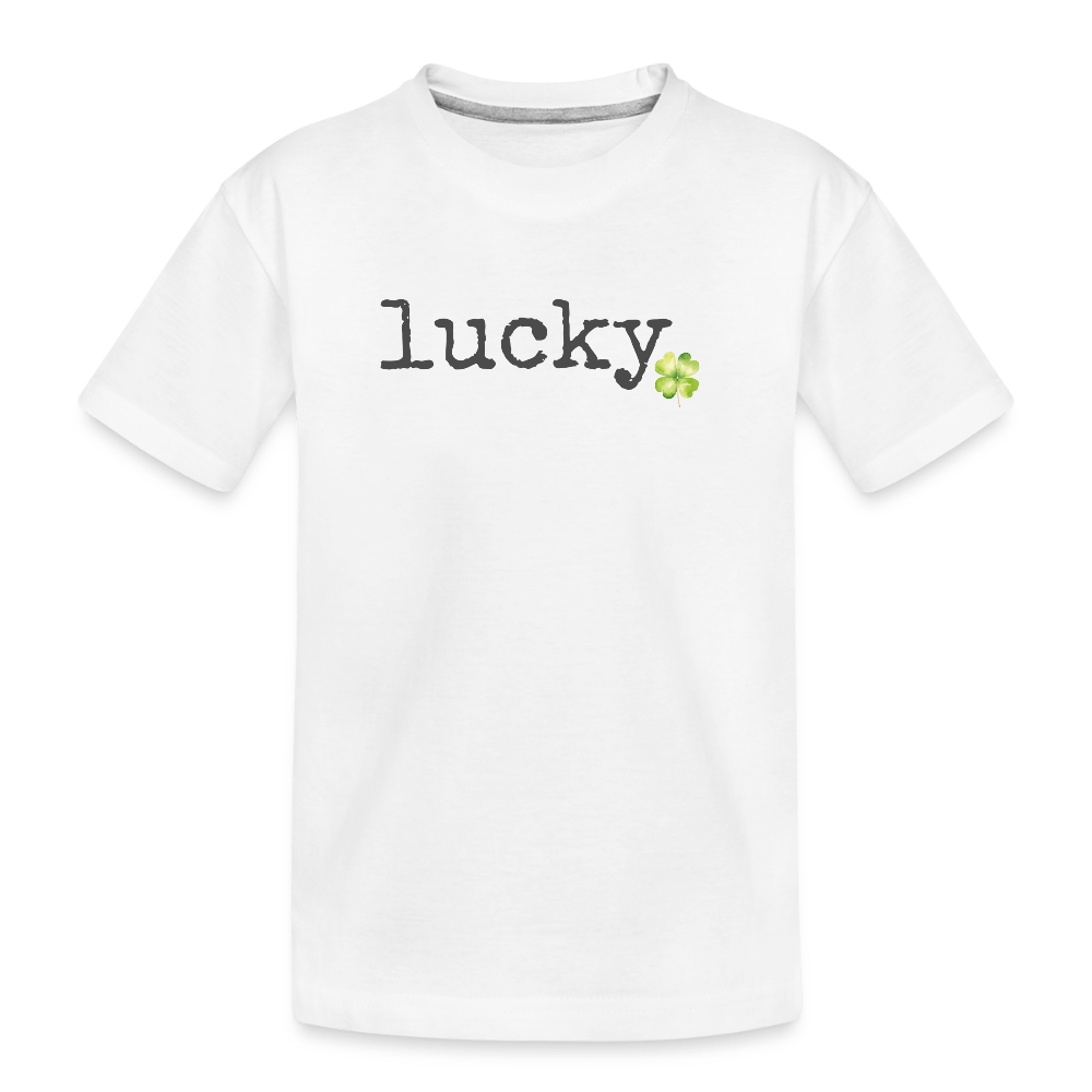 Lucky - white