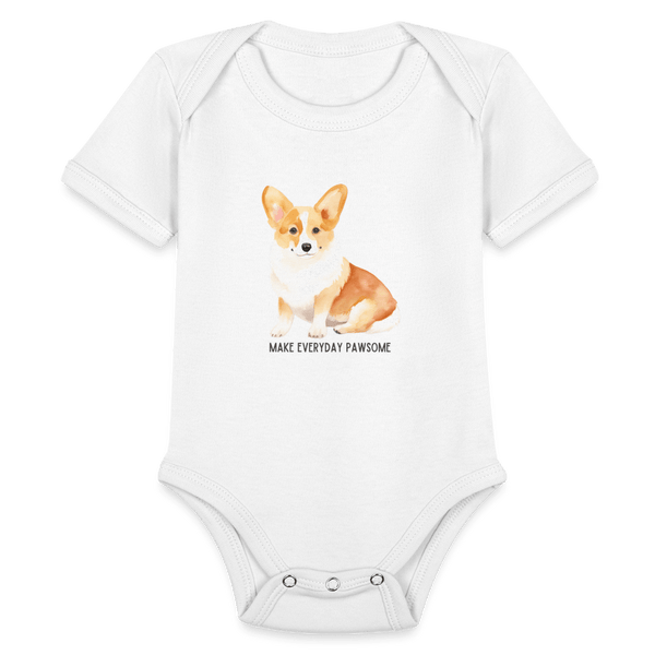 Make Everyday Pawsome - white