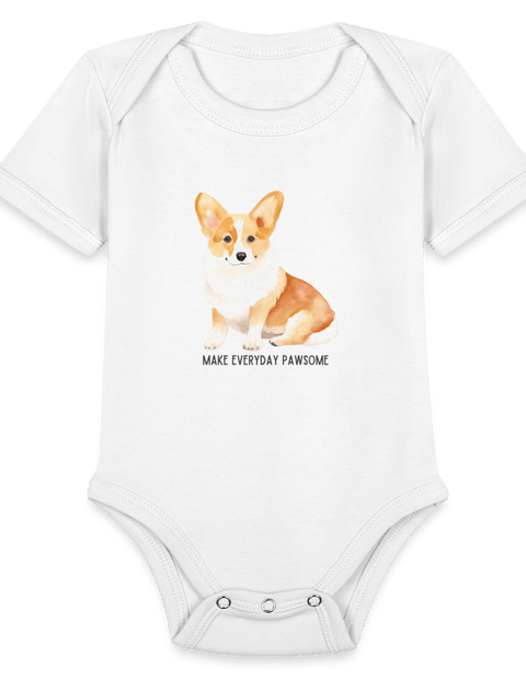 Make Everyday Pawsome - white