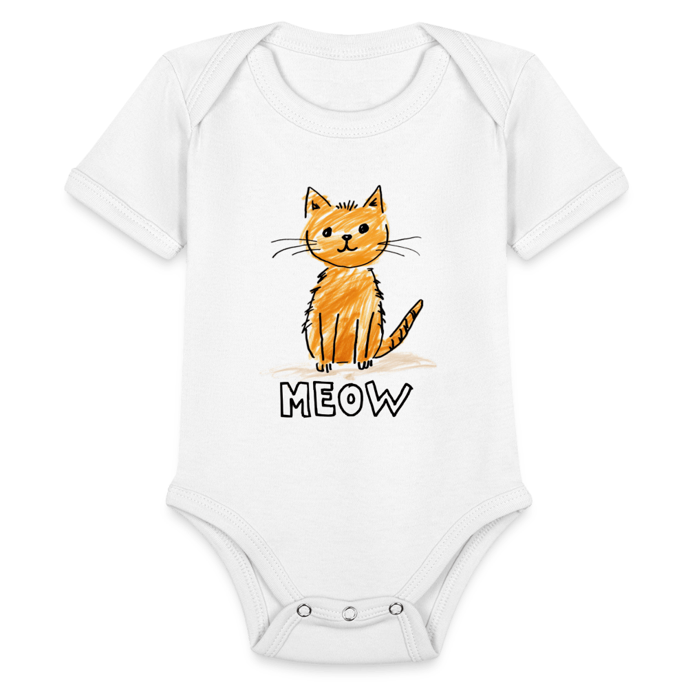 Meow Cat - white