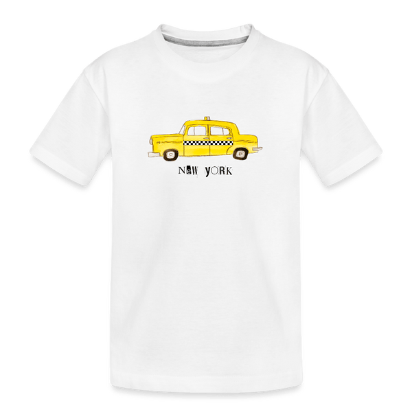 New York Cab - white