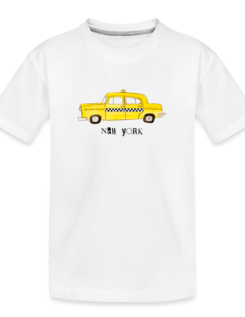 New York Cab - white