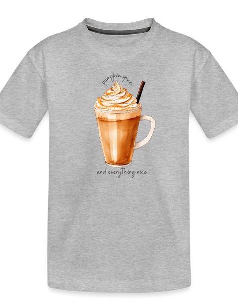 Kid’s Premium Organic T-Shirt - heather gray