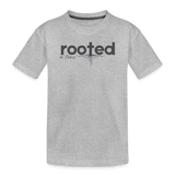 Toddler Premium Organic T-Shirt - heather gray