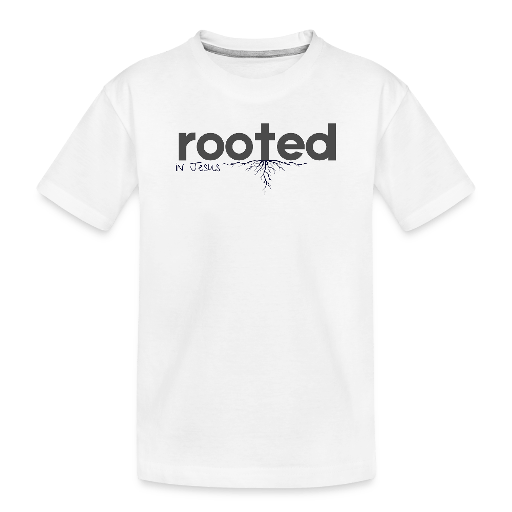 Toddler Premium Organic T-Shirt - white