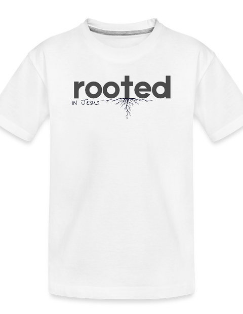 Toddler Premium Organic T-Shirt - white