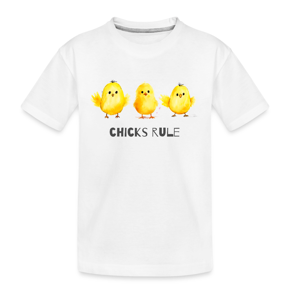 Sassy Chicks - white
