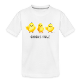 Sassy Chicks - white