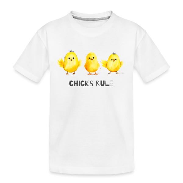 Sassy Chicks - white