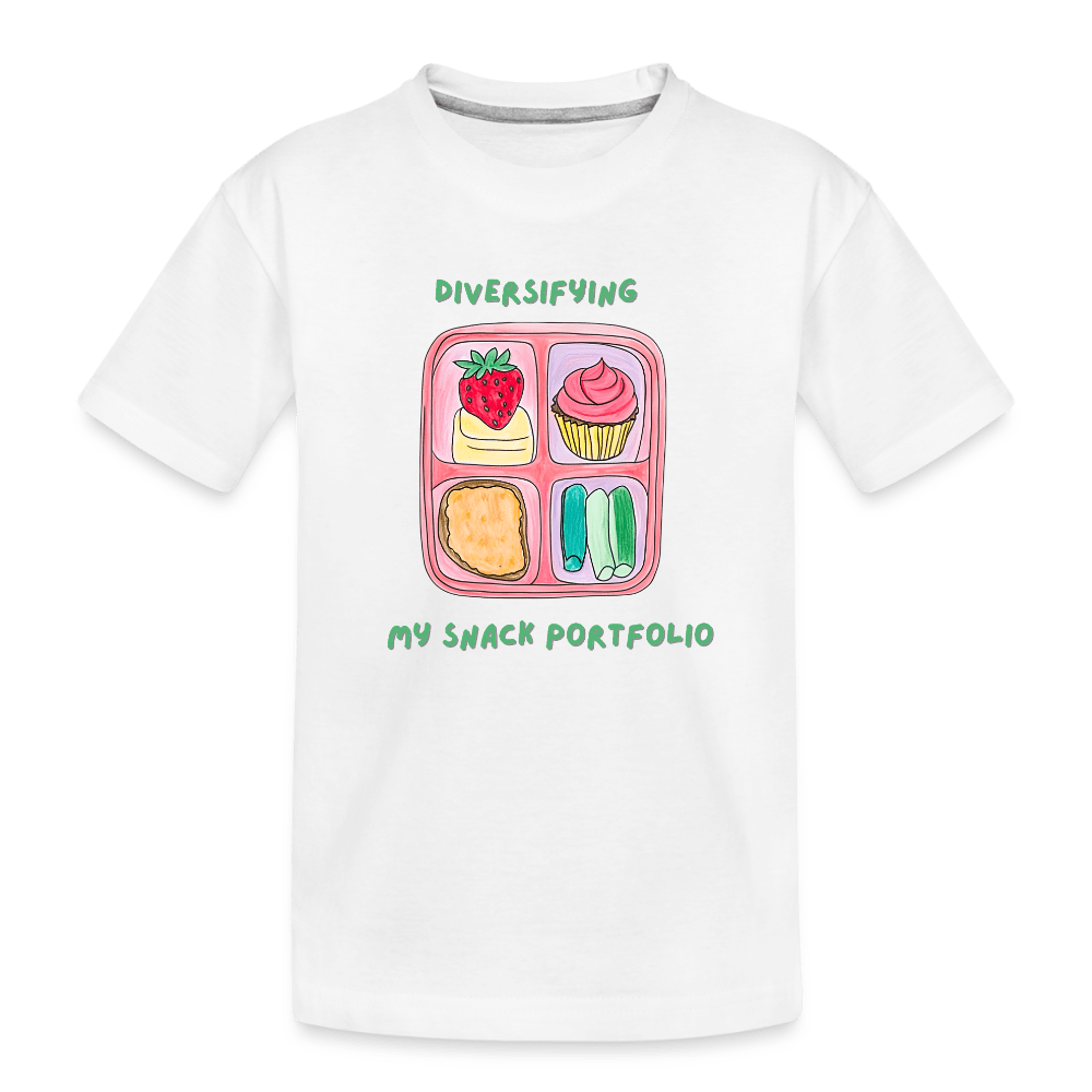 Snack Portfolio - white