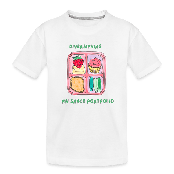 Snack Portfolio - white