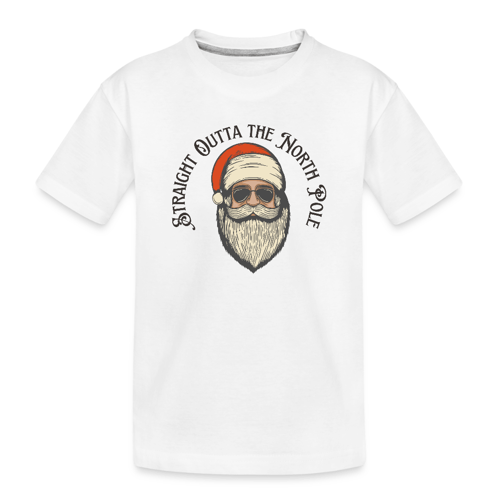 Toddler Premium Organic T-Shirt - white