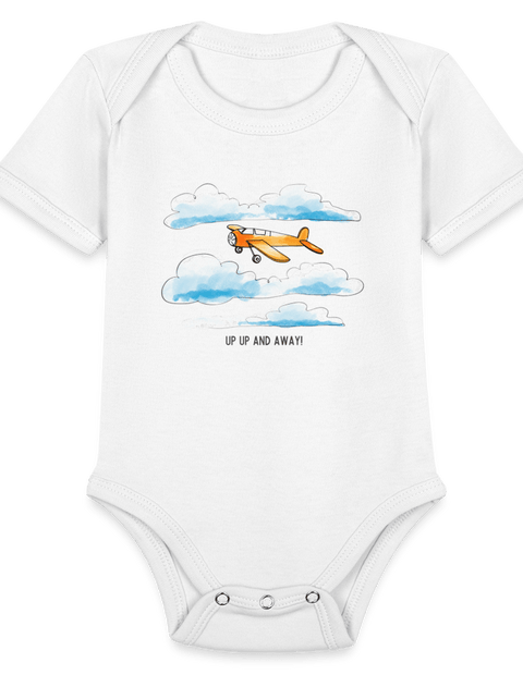 Up Up and Away - white