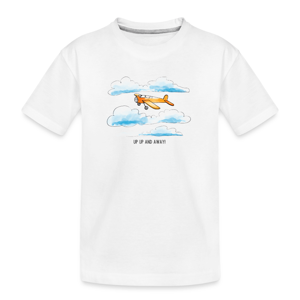 Up in the Clouds - white