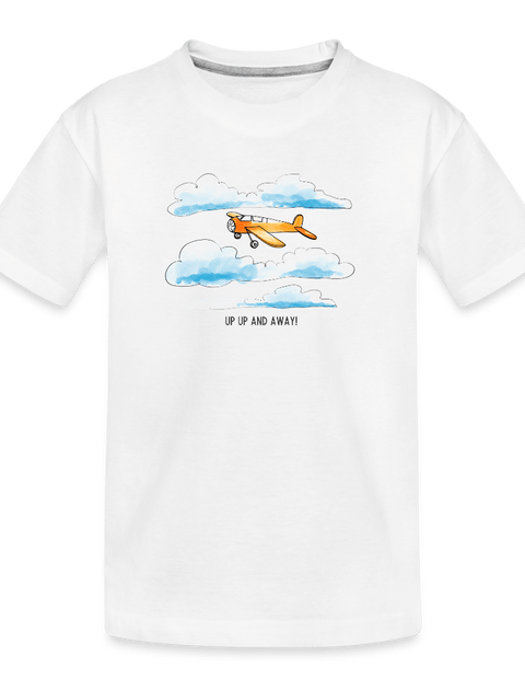 Up in the Clouds - white