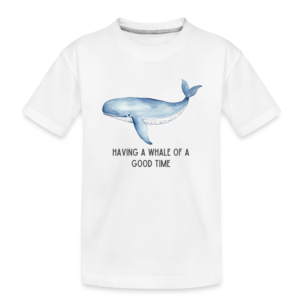 Whale of a Time - white