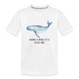 Whale of a Time - white