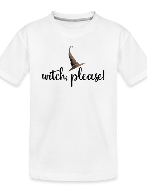 witch please toddlwe - white