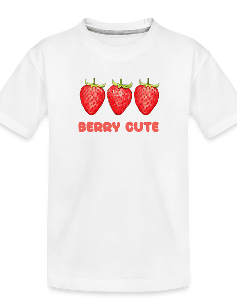 You’re Berry Cute - white