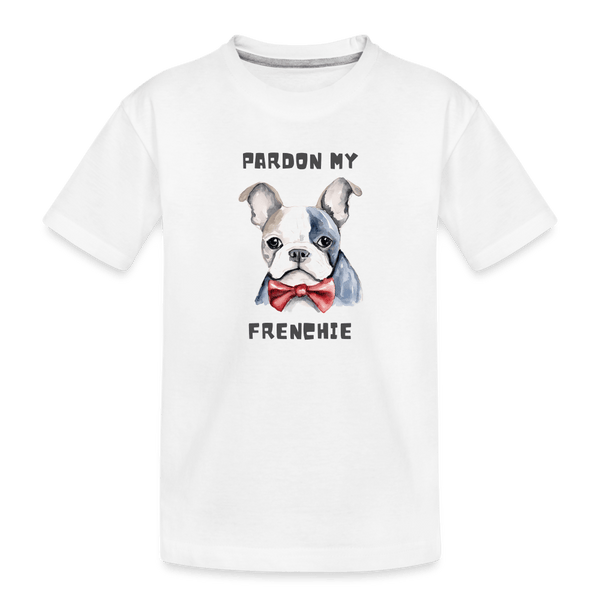 Excuse My Frenchie - white