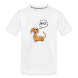 Hello Woof - white