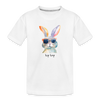 Cool Hip Hop Bunny - white