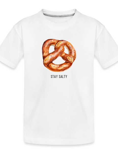 Stay Salty Tee - white