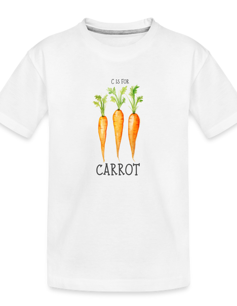 Crunchy Carrot - white