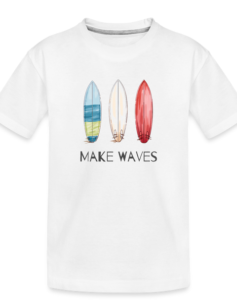 Let’s Make Waves - white