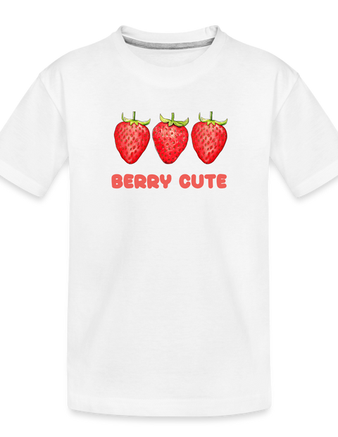 You’re Berry Cute - white