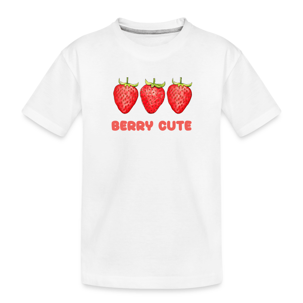 You’re Berry Cute - white