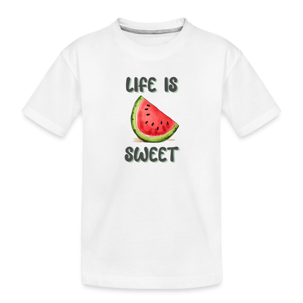 The Sweet Life - white