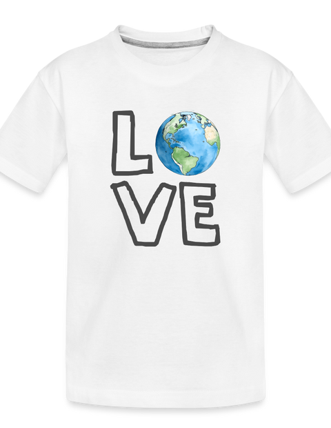 Love Tee - white