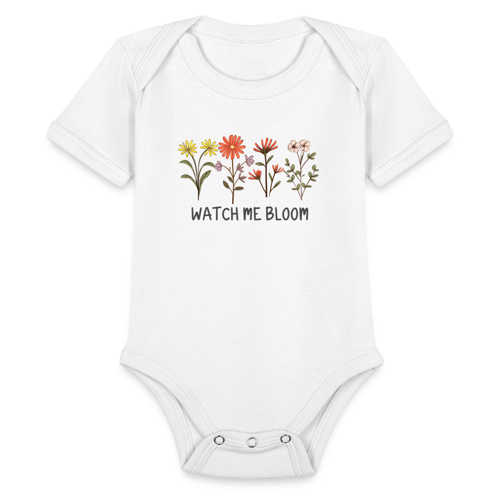 Watch Me Bloom - white