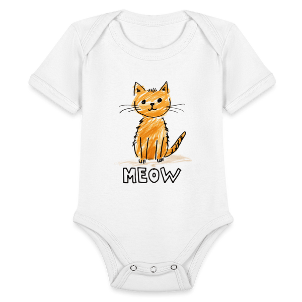 Meow Cat - white